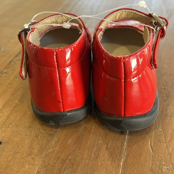 Little Eric red patent Italian leather Mary Janes - Picture 8 of 10
